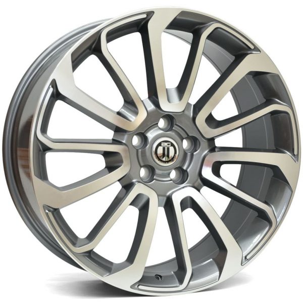 AG FIN TITANIUM GREY MACHINED